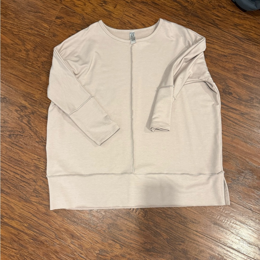 SPANX Cream Tunic Top